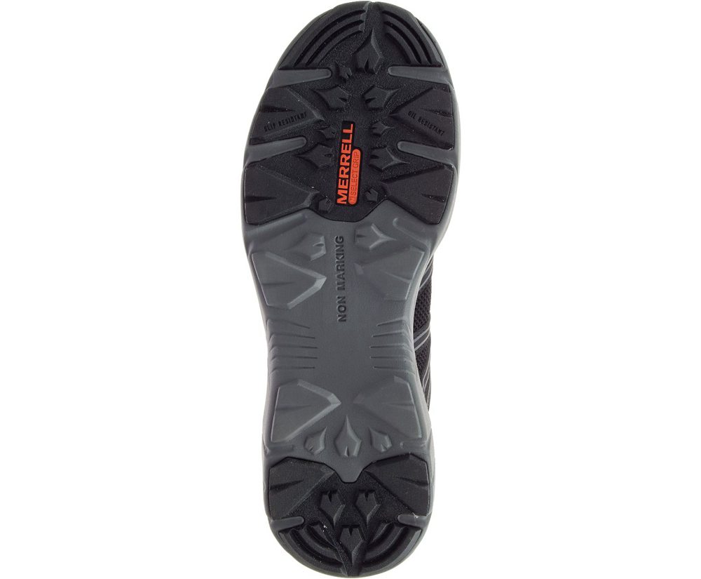 Merrell Sneakers Black - Fullbench Superlite Alloy Toe Wide Width - Mens 10QPRVLUJ